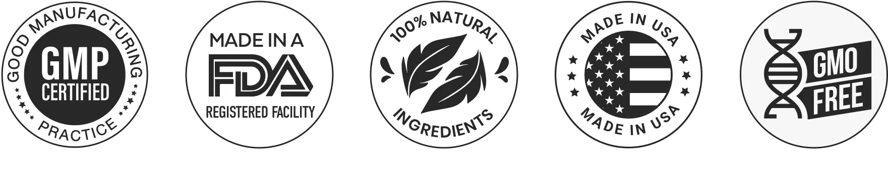 Glucotonic GMP Certified FDA Registered 100% Natural Non-GMO Made in USA